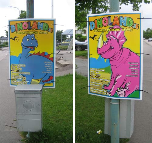 Dinoland - Dinosauriepark i Nyvång/Åstorp